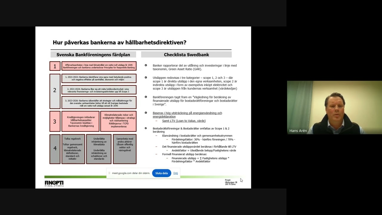 Webinarium   Finopti Hållbarhet & Lån till BRF   Google Meet   2025 01 09 18 46 CET   Recording